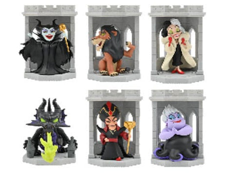 Disney Villains Tower Series Mini-Figures 8cm Set by YuMe Toys