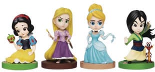 Disney Princess Hero Box Enchanted Series Mini Figures Display