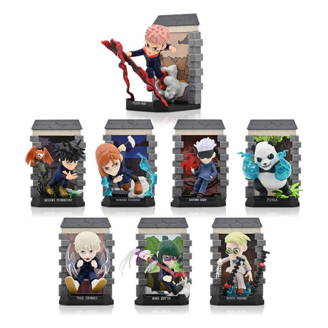 Jujutsu Kaisen Yume Toys 10cm Mystery Capsule Mini Figures Set