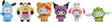 Sanrio Forest Friends Hello Kitty Mini Figures 5 cm Blind Box Display (12)