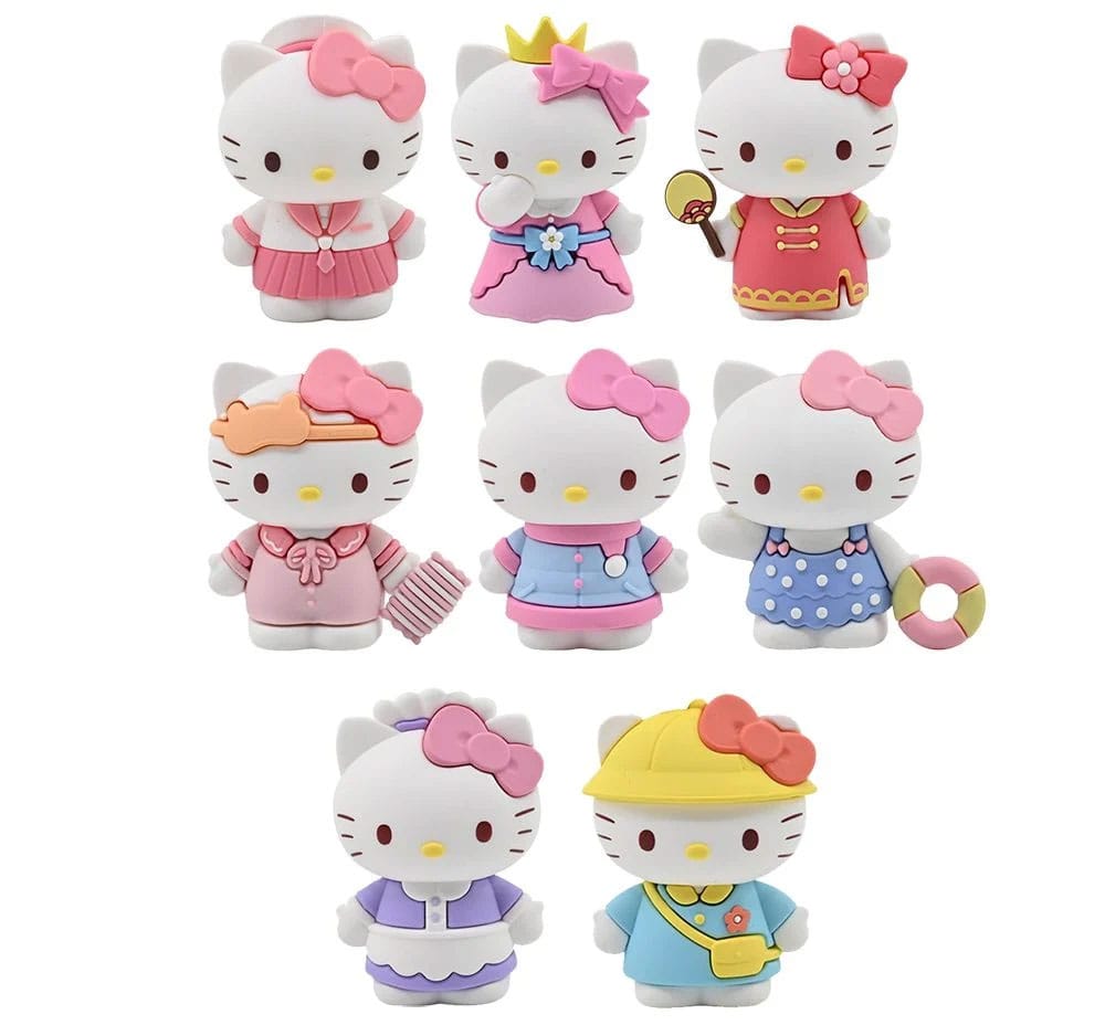 Sanrio Hello Kitty Dress-Up 7cm Mini Figures (Display of 12)