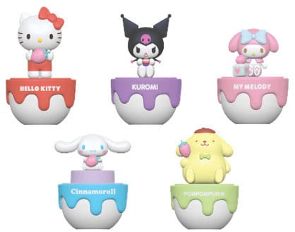 Sanrio 50th Anniversary Hello Kitty & Friends Mini Figures Display