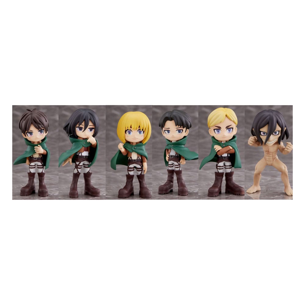 Attack On Titan Anime Series Mini Figures 9 cm Display Set by YuMe Toys