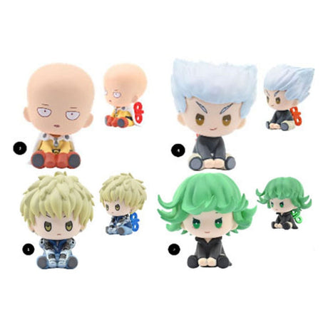 One Punch Man Vol. 1 Petatto Clockwork PVC Figures - 4 cm Assortment (12)