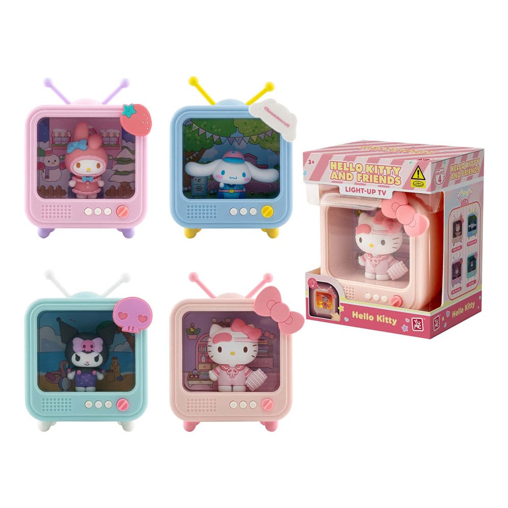Sanrio TV Series Bedside Light Mini Figures Set