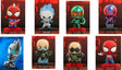 Spider-Man Cosbi 8cm Mini Figurines Blind Box Display (8) by YuMe Toys