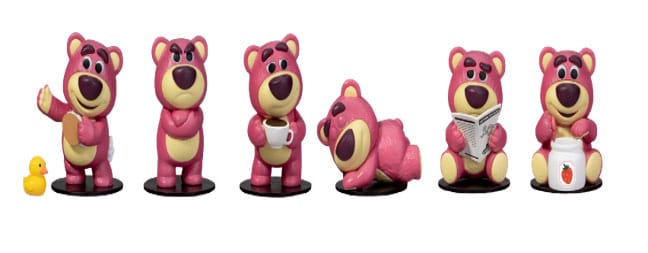 Toy Story Mini Figures: Lots-o'-Huggin' Bear Teddy Series (8cm, Pack of 6)