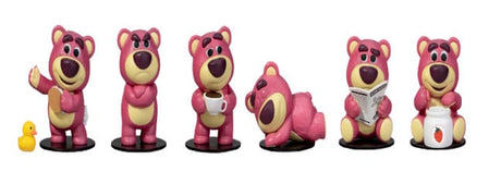 Toy Story Mini Figures: Lots-o'-Huggin' Bear Teddy Series (8cm, Pack of 6)